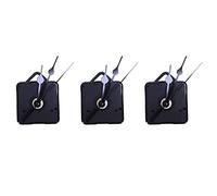 Giwnhvx 3X DIY Clock Mechanism Classic Hanging Black Quartz Watch Wall Clock Movement Mechanism Parts Essential Tools