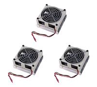 Giwnhvx 3X DIY Thermoelectric Cooler Cooling System Semiconductor Refrigeration System Kit Heatsink Peltier Cooler for 10L Water