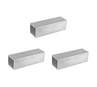 Giwnhvx 3X Heatsink 100x30x30MM Power Amplifier Aluminum Heat Sink Radiator Module for Cooling System