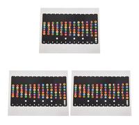 Giwnhvx 3X Learning to Play with A Note Sticker for the Fretboard | Comb Suitable for Electric Guitar, Acoustic Guitar