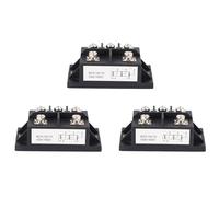 Giwnhvx 3X MDS150A 3-Phase Diode Bridge Rectifier 150A Amp 1600V Copper 150 Celsius 80X40X33mm Metal Case Diode Bridge Control
