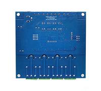 Giwnhvx 3X Modbus RTU 4 Way Relay Module 7-24V Relay Module Switch RS485/TTL Input and Output with Anti Reverse Protection