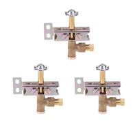 Giwnhvx 3X Pilot Burner One Way Flame Bracket Can Have Natural or LP Gas 3 Hole Propane/Butane Heavy Pilot Assembly