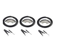 Giwnhvx 3X Solderless Connectors Design Guitar Cable DIY Guitar Pedal Patch Cable Kit