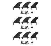 Giwnhvx 3X Surfboard Fin Kits Soft Top Surfboard Fins Foam Surf Boards Accessories for Surfing Enthusiasts