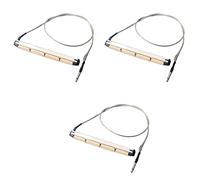 Giwnhvx 3X Transducer Pickup Piezo Suit for 4-String Acoustic Bass Guitar