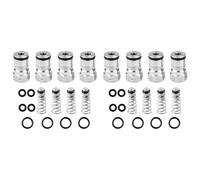 Giwnhvx 4 Pairs Cornelius Type Ball Lock Posts,Stainless Steel Poppets and Springs,Poppet Female Thread Gas + Liquid