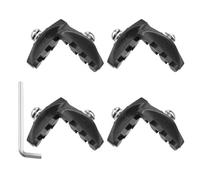 Giwnhvx 4 Pairs Road Brake Pads Rubber Brake Blocks Replacement Brake Cushion Bike Brake Cushion for Outdoor