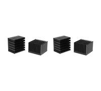 Giwnhvx 4 Pcs 40X40X30mm Aluminum Heatsink Radiator Heat Sink Cooling for Electronic Chip LED with Thermal Conductive