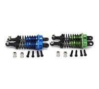Giwnhvx 4 Pcs 65mm Damper for Rc Car 1/18 A959 A969 A979 K929,2 Pcs Dark Blue & 2 Pcs Green
