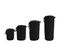 Giwnhvx 4 Pcs S/M/L/XL Camera Lens Pouch Bag Camera Lens Pouch Bag Tarp Camera Replacement Parts