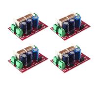Giwnhvx 400W Adjustable Speaker Crossover 2 Way Treble Audio Frequency Bass 2 Unit Audio Frequency Divider Distributor Filters Updated Version