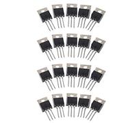 Giwnhvx 40Pcs IRFZ44N IRFZ44 Power Transistor MOSFET N-Channel 49A Amp 55V