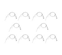 Giwnhvx 40X Set Steel Core E A D G Violin Strings for Full Size 4/4