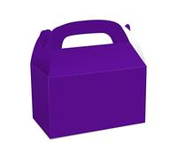 Giwnhvx 48 Pack White Treat Gable Party Favor Boxes Paper Gift Boxes Parts for Birthday Party Shower 6x3.5x3.5 Inches,