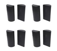 Giwnhvx 4Pair 30cm Half Round Foam Roller for Yoga Pilates Sport Fitness Equipment Balance Pad Yoga Blocks