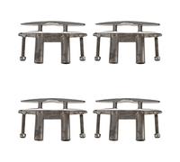 Giwnhvx 4Pc Marine 316 Stainless Steel Boat Pull Up Flush Mount Lift Cleat Bolts Yacht Boats Accessories 6 Inch