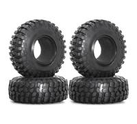 Giwnhvx 4PCS 108mm 1.9Inch Rubber Tire Wheel Tyre for 1/10 RC Crawler Car Axial SCX10 II III 90046 TRX4 D90 Redcat