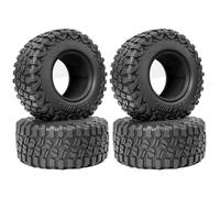Giwnhvx 4Pcs 2.6inch Soft Rubber Tires Climbing Car Tire Skin RC Crawler Car Upgrade Parts