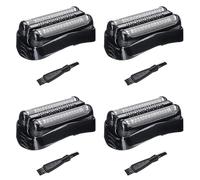 Giwnhvx 4Pcs 21B Replacement Shaver Foil for 3 Series 300S 301S 310S 320S 330S 340S Men Electric Shaving