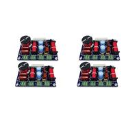 Giwnhvx 4PCS 3-Way 250W 850/5200Hz Frequency Divider DIY Speaker Filter Circuit Treble Medium Bass Hifi Stereo Audio Crossover