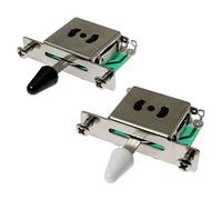 Giwnhvx 4Pcs 5 Way Pickup Selector Toggle Switch for/SQ Series Electric Guitar Shift Switchs