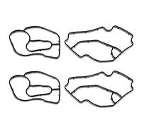 Giwnhvx 4Pcs Black Rubber Oil Filter Housing Gasket Fit for ML320 ML350 R320 Sprinter 6421840080 6421801410