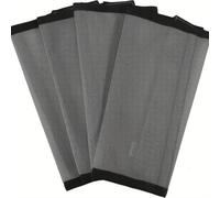 Giwnhvx 4PCS Boots for Horses Set of 4 Horse Leggings Leg Wraps Sport Training Professional Supplies Gray