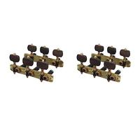 Giwnhvx 4Pcs Classical Guitar Tuners Tuning Key Pegs Machine Heads for Acoustic Folk Classical Guitars
