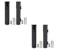Giwnhvx 4Pcs Fishing Rod Holder Fishing Pole Rack Ship Fish Rod Tube Yacht Fishing Rod Frame for Boat