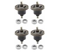 Giwnhvx 4Pcs Front Rear Differential with Bearing for Slash VXL Stampede 1/10 RC Car Upgrade Parts