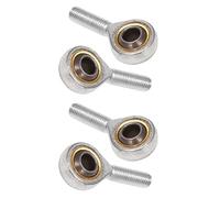 Giwnhvx 4pcs M10 x 1.5 Male Rod End Rose Joint Right Hand Thread 10mm Metric Bronze SA10