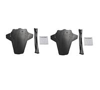 Giwnhvx 4Pcs Mountain Bike, Front and Rear Mud Guard, Adjustable Fenders Fits 26 Inch, 27.5 Inch, 29 Inch Size Bike