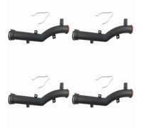 Giwnhvx 4X 9800661880 1351VF Engine Coolant Water Hose with Metal Clip Lock for C4 207