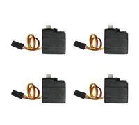 Giwnhvx 4X Brushless 3 Wire Servo 17G for SCY 16101 16102 16103 16201 Pro 1/16 Brushless RC Car Upgrades Parts Accessories