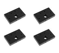 Giwnhvx 4X C-Beam Face Mounting Plate Screw End Face Fixing Plate Engraving Machine CNC Accessories Open Source