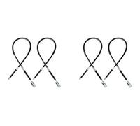 Giwnhvx 4x Golf Cart Accessories Brake Cable for ClubCar (2000-Up) Driver and Passenger Side 1020221-01,102022101,1019907