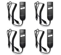 Giwnhvx 4X Lift Chair Remote Replacement, 5 Pin 2 Button Power Recliner Remote Replacement Parts for Okin Limoss Pride Straight