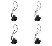 Giwnhvx 4X Scuba Diving DIN Tank Valve Threaded Cover 5/8-14NPS Dust Cap Dust Plug Protector Tank Regulator Protection Cover