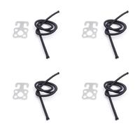 Giwnhvx 4X Scuba Diving Plate Hook with Bungee for Backmount Sidemount BCD and Dry Suit