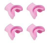 Giwnhvx 4X Scuba Diving Second Stage Silicone Mouthpieces Snorkel Regulator Colorful Underwater Breathing Accessories Pink