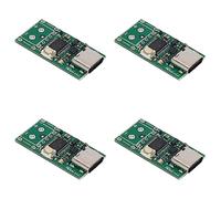 Giwnhvx 4X USB-C PD2.0/3.0 to DC Converter Power Supply Module Decoy Fast Charge Trigger Poll Polling Detector Tester(ZY12PDN)