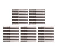 Giwnhvx 50 Pack Heavy Duty Wood Shelf Brackets DIY Adjustable Hardware Blind Supports Shelves 120 LBS