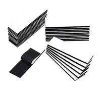 Giwnhvx 50 Pairs Industrial Hook Loop Strips Heavy Duty Mounting Tape Self Adhesive Fastener Sticky Back Strips for Home Office