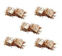 Giwnhvx 500Pcs Gold Foil Organza Bag Candy Gift Bags Wedding Party Favor Pouch 5X7cm