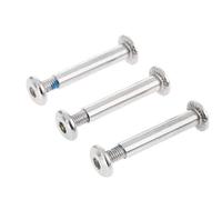 Giwnhvx 50Pcs 0.24Inch/6mm OD Inline Skate Axle Screws Replacement, Shaft Hex Socket Screw Wheel Axles Repair Tool 36mm