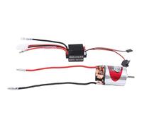 Giwnhvx 540 Brushed Motor 29T & 320A ESC Brushed Motor Speed Controller with 2A BEC for 1/10 RC Off-Road Racing Car Truck Parts Accessories