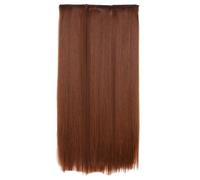 Giwnhvx 55cm Straight Hair Long Hair Wig Heat for Women Cosplay Natural Hair Light Brown
