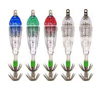 Giwnhvx 5PCS New Mini Fish Lure Light LED Drop Underwater Tackle Fishing Lure Light Lamp Tools Underwater Lights