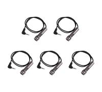 Giwnhvx 5X Guitar Pickup Cable Piezo Cable End Pin Jack Guitar Adapter Stereo Instrument Cable